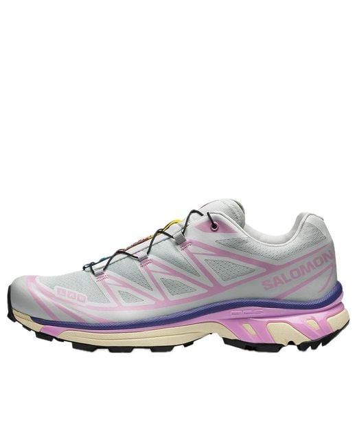 Salomon White Xt-6 'Ice Flow Orchi Bouquet' for men