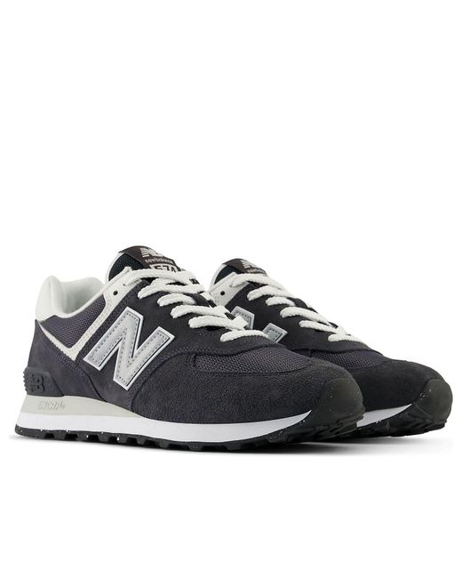 New Balance Blue 574 'Dark Onyx' for men