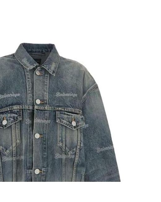 Balenciaga Blue (Wmns) Denim Jacket