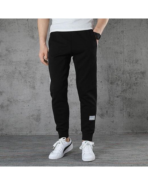 PUMA Black Avenir Pants for men