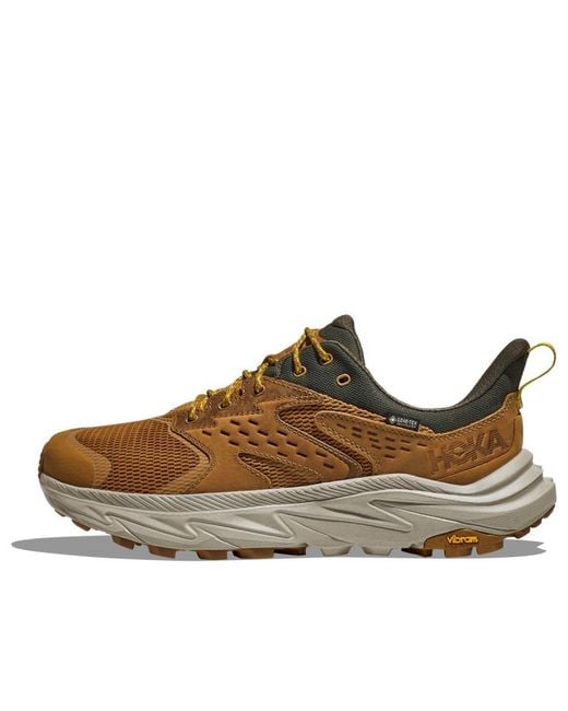 Hoka One One Brown Anacapa 2 Low Gore-tex Hiking Shoes for men
