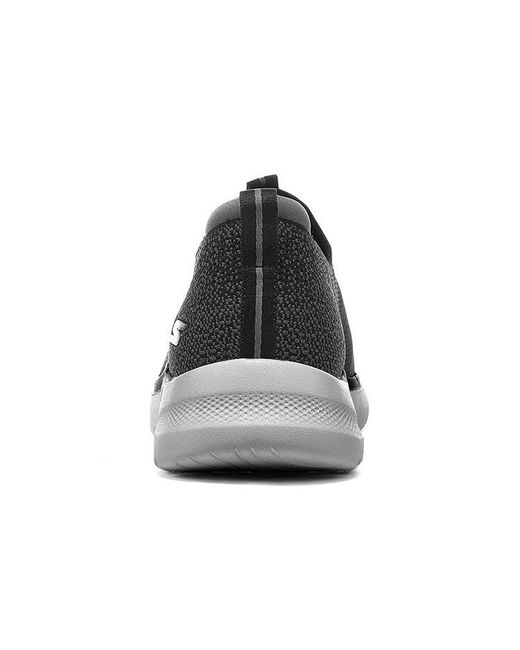 Skechers Black Go Walk 6 Slip On for men