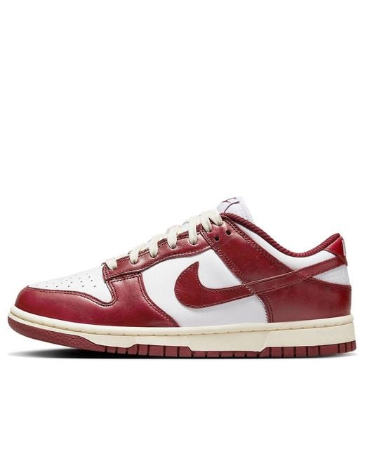 Nike Red (Wmns) Dunk Low Premium 'Team'