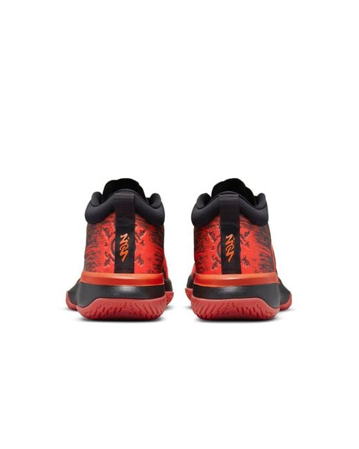 Nike Red Naruto X Zion 1 Sp 'Nine Tails' for men