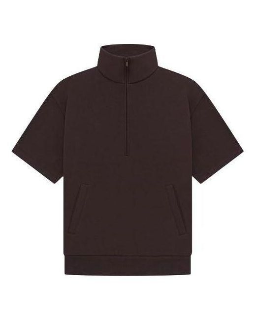 Fear Of God Black Seal 3/4 Half Zip Sweatshirt 'Dark'