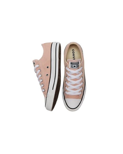Converse Pink Chuck Taylor All Star Canvas Shoes Lo Clay' for men