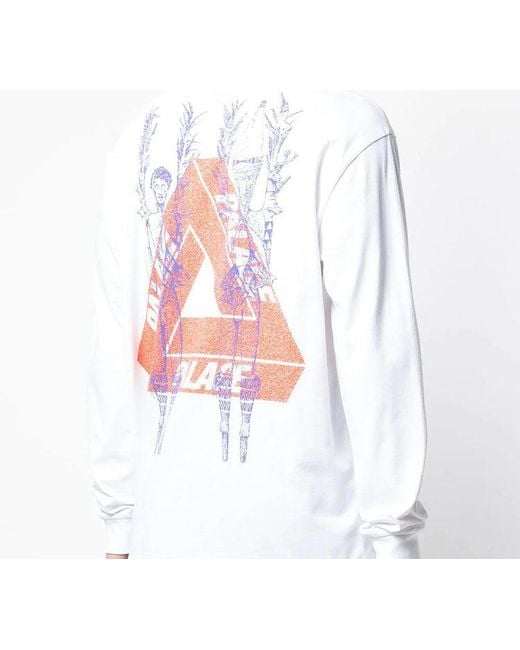Palace White Pair Of Hippys Portrait Long Sleeves
