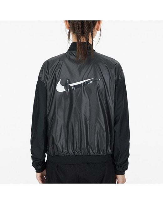 Nike Blue (Wmns) Casual Short Woven Jacket