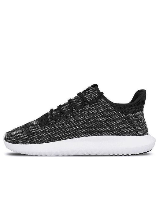 Adidas Black Tubular Shadow Knit 'Core' for men