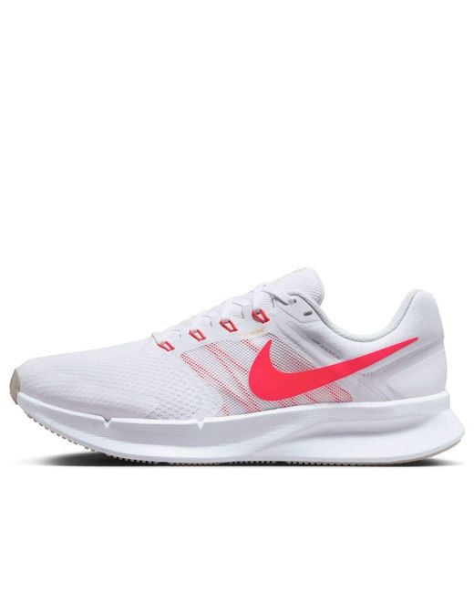 Nike White Run Swift 3 Bright Crimson' for men