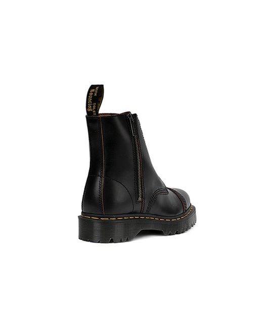 Dr. Martens 1460 Bex Side Zipper 8 Martin Boots in Black | Lyst