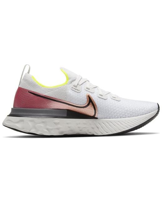 Nike White React Infinity Run Blast' for men