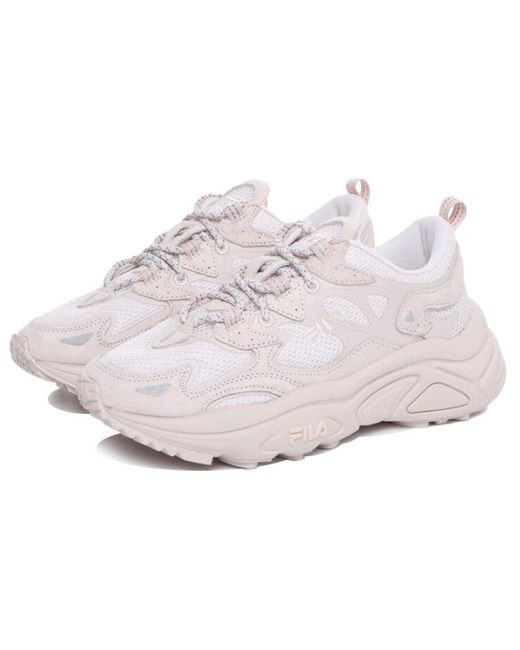 Fila White Tenor City Low Chunky Sneakers
