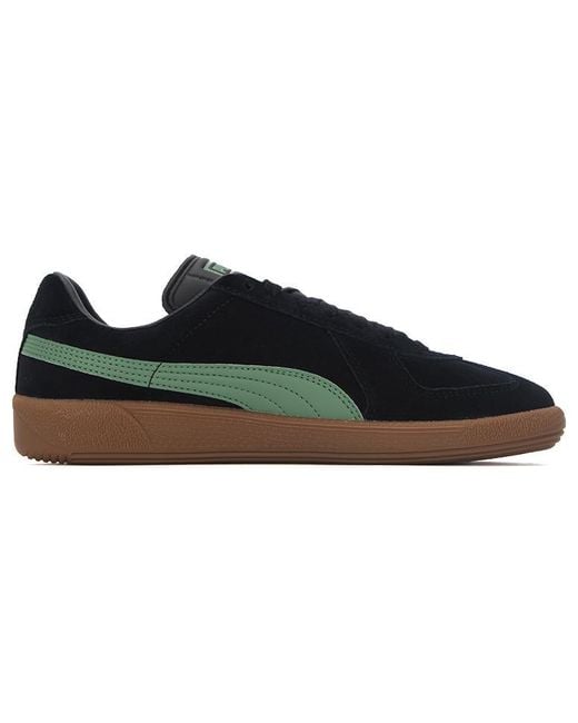 PUMA Black Army Trainer Suede for men