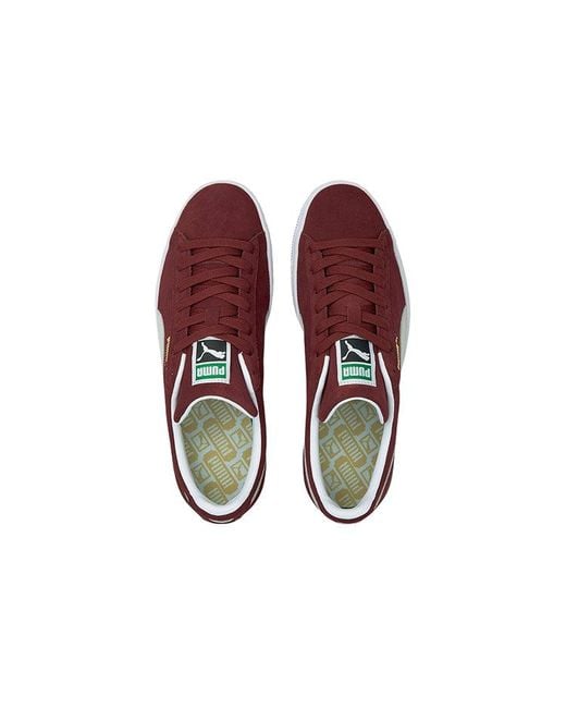 PUMA Brown Suede Classic 21 'Cabernet' for men