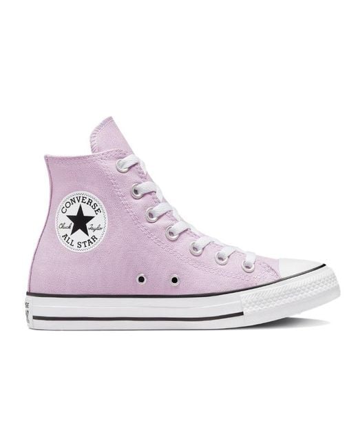 Converse Purple Chuck Taylor All Star Canvas Shoe for men