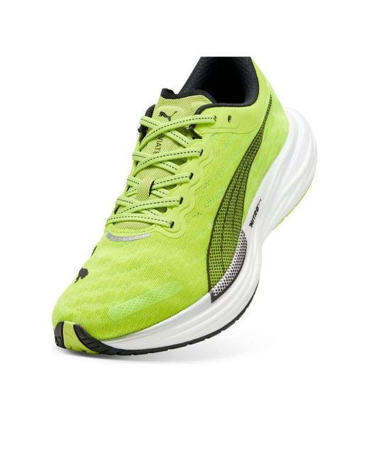 PUMA Green Deviate Nitro 2 'Lime Pow' for men
