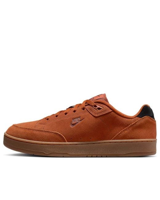 Nike Brown Grandstand 2 'Dark Russet Gum' for men