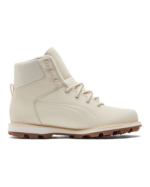 PUMA White Desierto Fun Sneakers Ivory for men