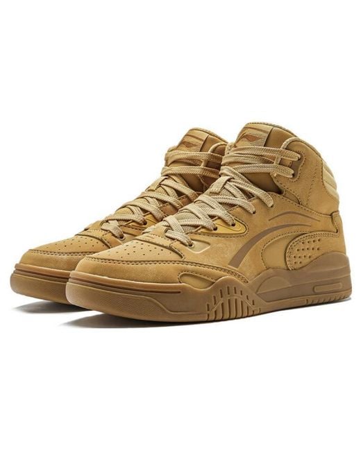 Li-ning Brown Moyuan High 'Khaki' for men