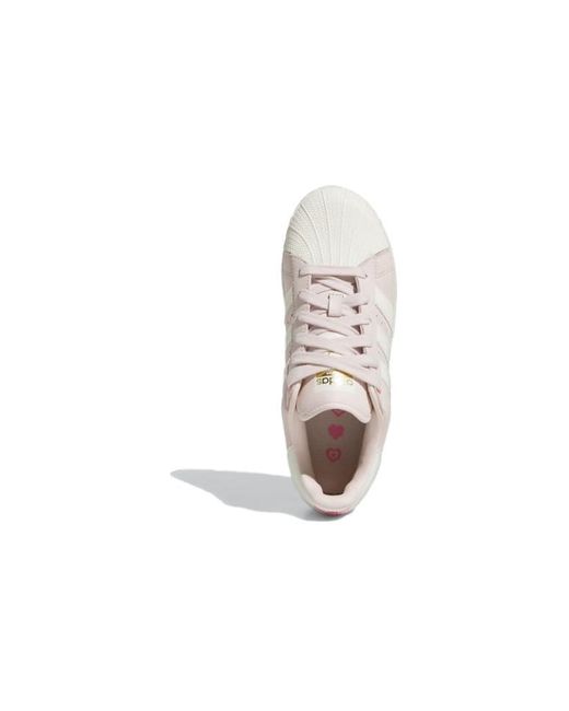 Adidas White (Wmns) Superstar Xlg Fusion'