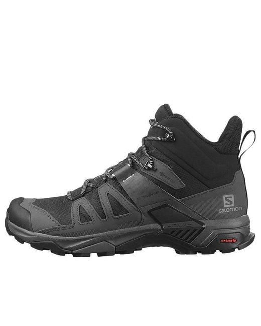 Salomon Black X Ultra 4 Mid Gtx Hiking Shoe for men