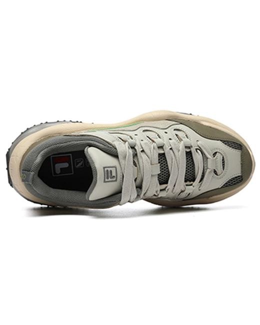 Fila White Qd96 Athletic Shoes for men
