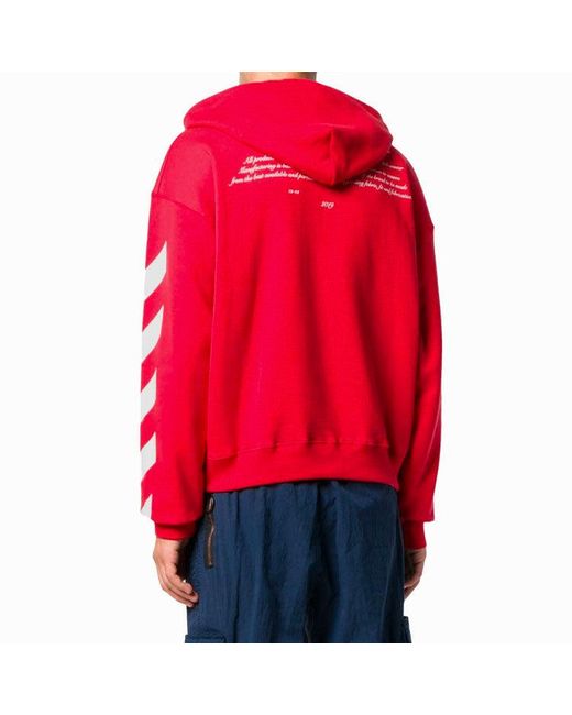 Off-White c/o Virgil Abloh Red C/O Virgil Abloh Sweater for men