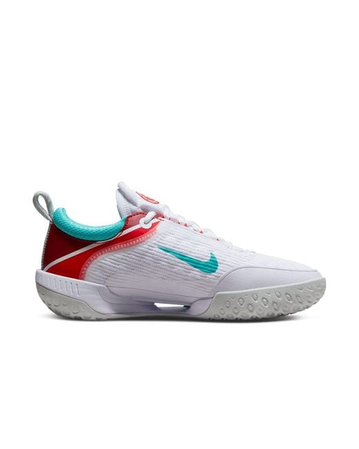 Nike White (Wmns) Court Zoom Nxt Habanero'