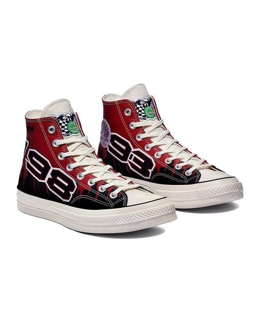 Converse Red Chinatown Market X Chuck 70 High 'Bulls Championship Jacket' for men