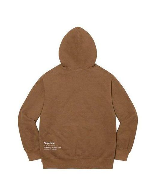 Supreme Blue Collage Grid Hooded Sweatshirt for men