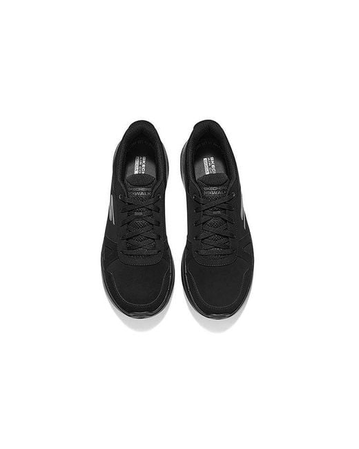 Skechers Black Go Walk Hyper Burst for men