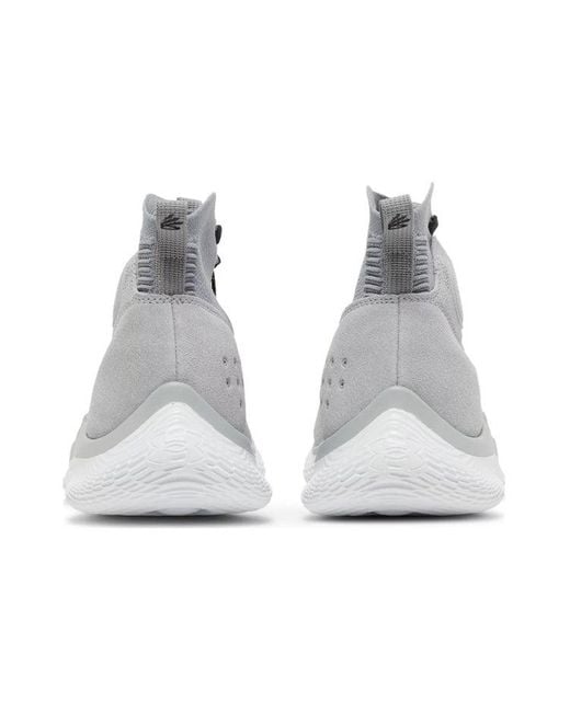 Under Armour Gray Curry 4 Flotro 'Mod' for men