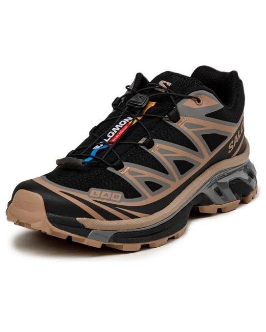 Salomon Black Xt-6 Portabella' for men