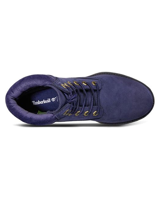 Timberland Blue (Wmns) Waterville 6 Inch Double Collar Waterproof Boot