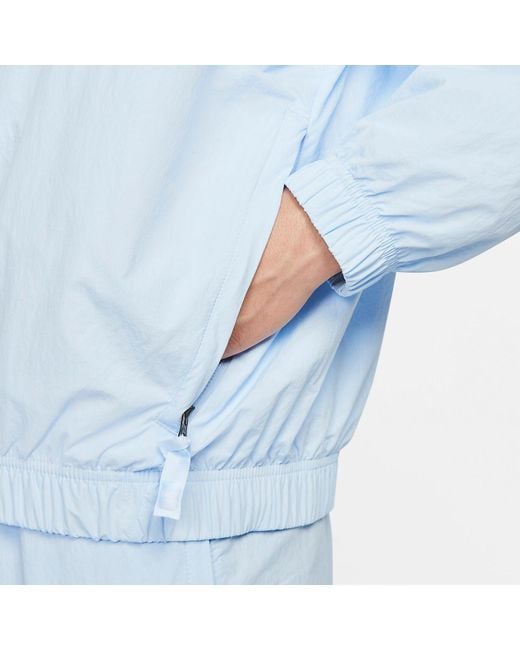 Nike Blue Solo Swoosh Track Jacket 'Celestine' for men