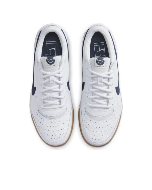 Nike White Zoom Court Lite 3 Midnight' for men