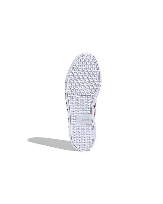 Adidas White (Wmns) Sambarose