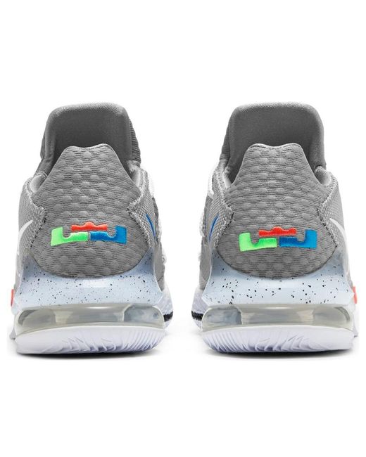Nike Gray Lebron 17 Low Ep 'Particle' for men