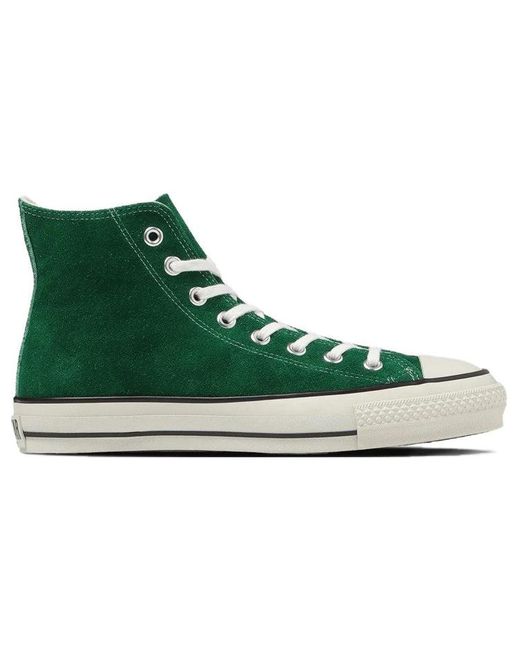 Converse Green Chuck Taylor All Star Suede J High Top for men