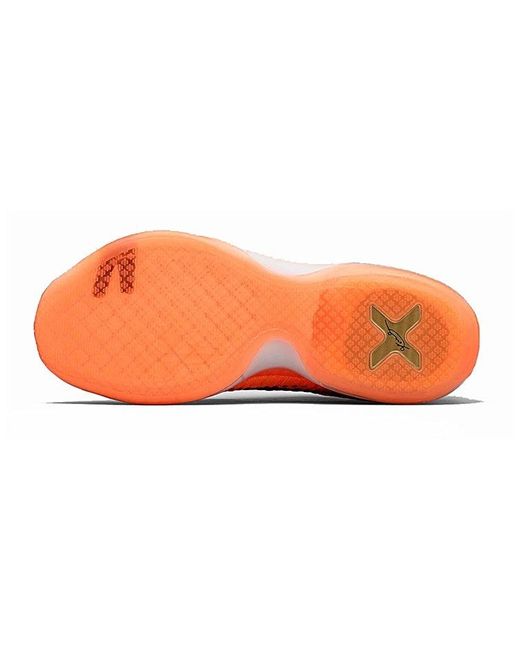 Nike Orange Kobe Elite 'Rivalry' for men