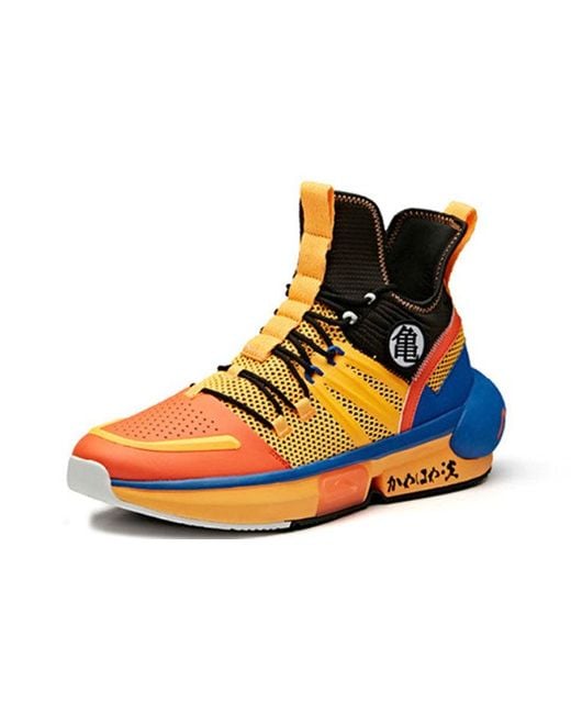 Anta Blue X Dragon Ball Super Basketball Shoes 'Goku Super Saiyan' for men