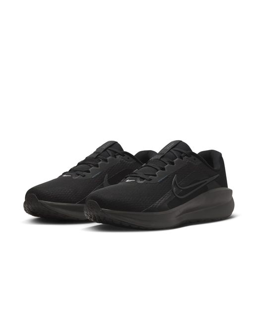 Nike Black Downshifter 13 Extra Wide 'Anthracite Wolf' for men