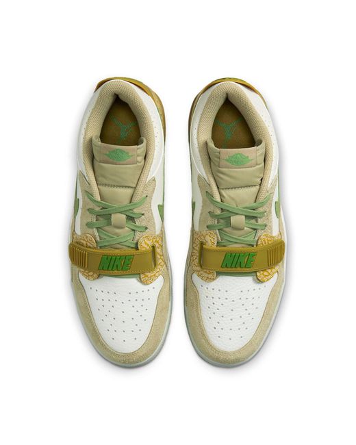 Nike Green Jordan Legacy 312 Low 'golden Moss Alligator' for men