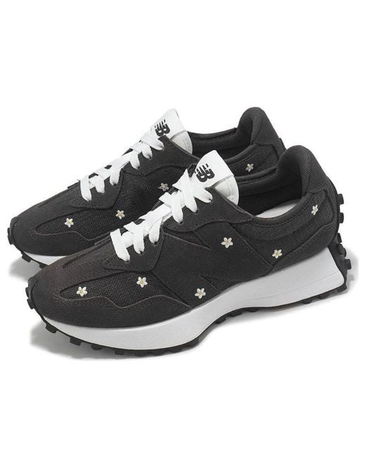 New Balance Black (Wmns) 327 'Flowers'