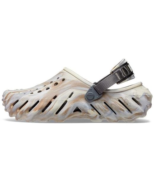 CROCSTM Gray Echo Marbled Clog for men