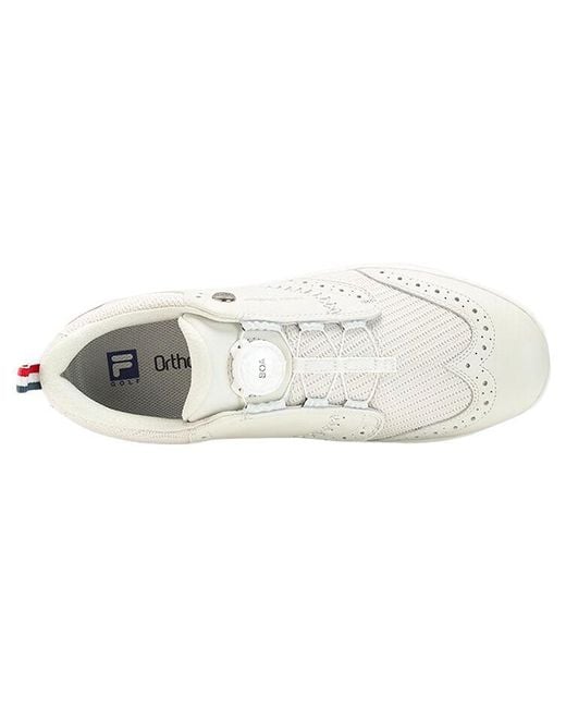 Fila White Gf Derby Trainers for men