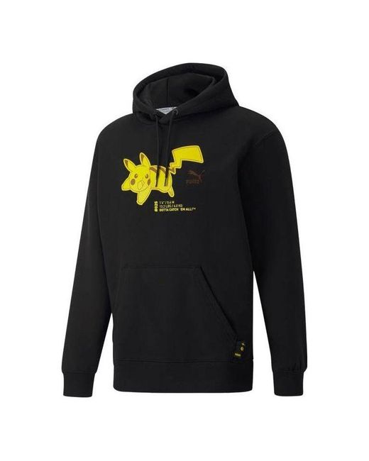 PUMA Black X Pokemon Hoodie for men