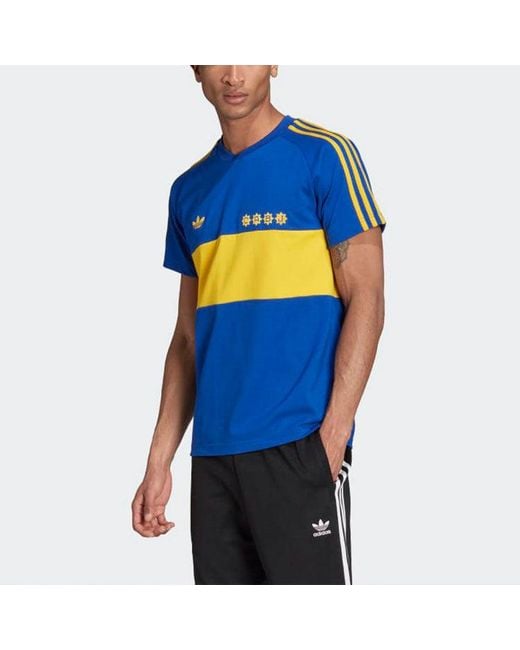 Adidas Blue Boca Juniors 81 Jersey for men