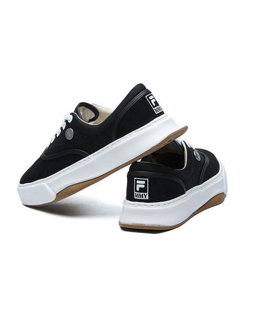 Fila Black Mihara X Fm-10 Low Top Shoes for men
